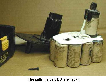 power tool battery cells