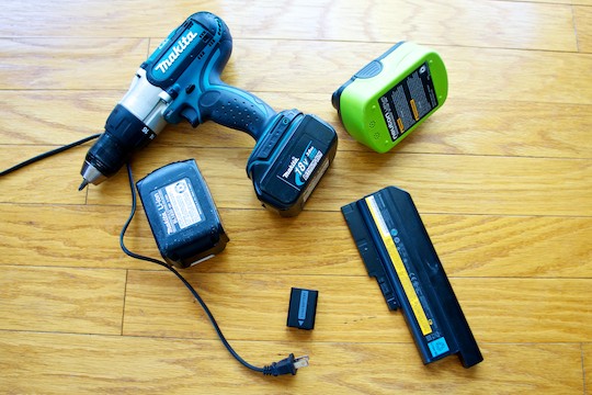 li-ion power tool battery