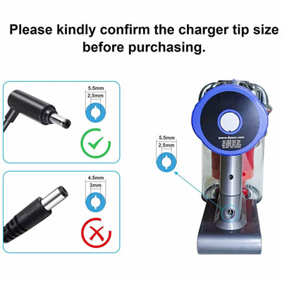 Dyson 21.6V charger