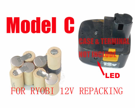 Replacement Ryobi CC122VR Power Tool Battery